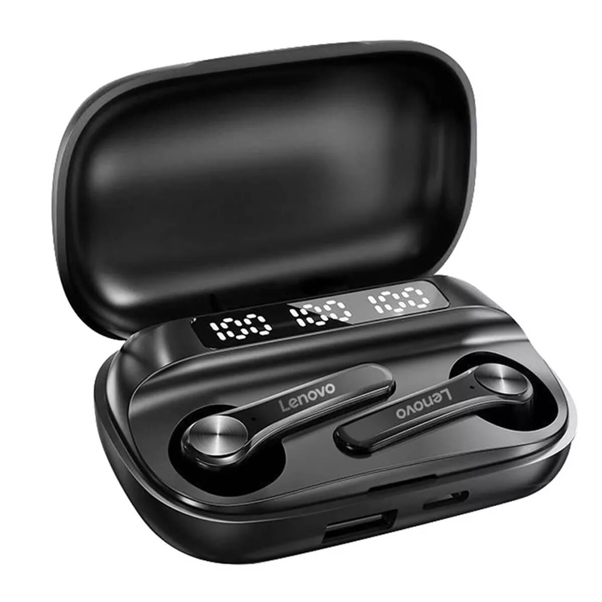 Lenovo QT81 True Wireless Bluetooth Headset - Black