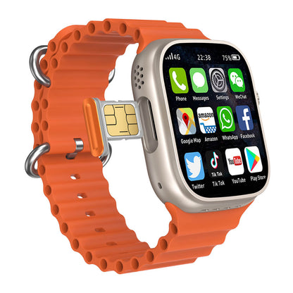 Modio 4G Ultra Max SIM Support Smartwatch