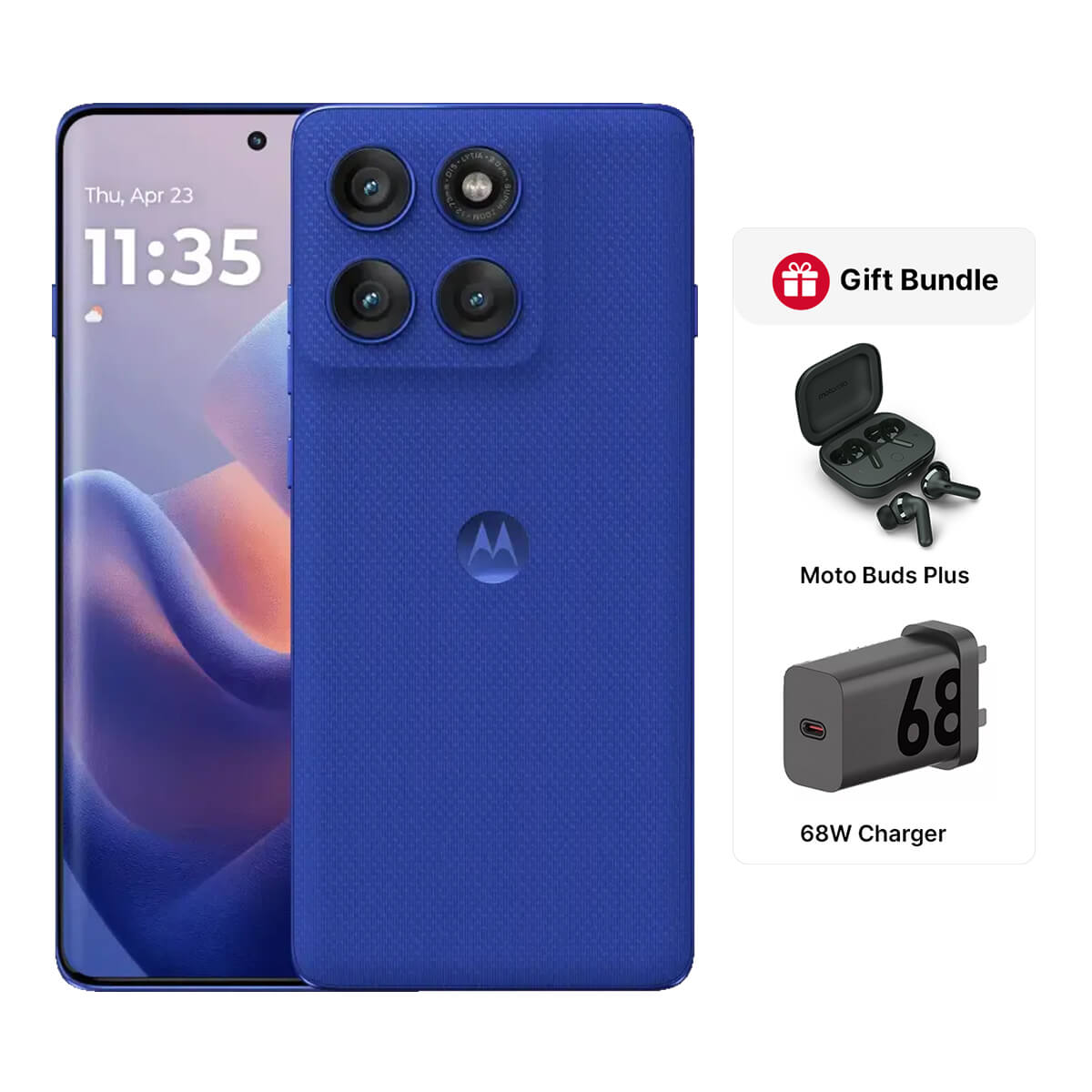 Motorola Edge 60 Pro 5G (12GB RAM + 512GB Memory) - Blue