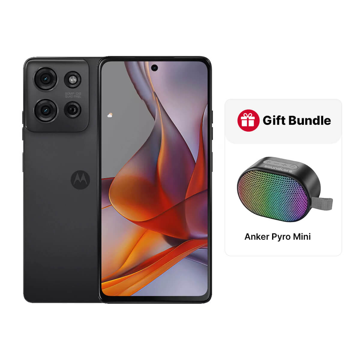 Motorola Moto G75 5G (16GB RAM (8+8) + 256GB Memory) - Charcoal Grey