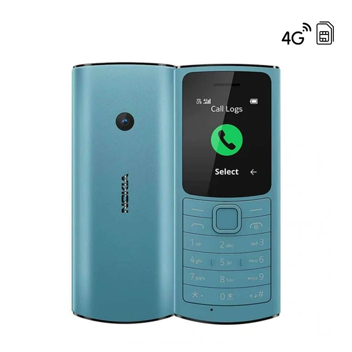 Nokia 110 Dual SIM 4G - Aqua