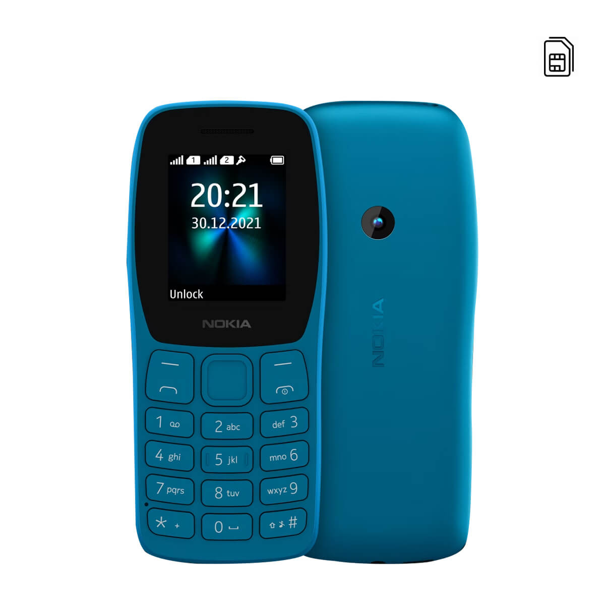 Nokia 110 Dual SIM - Blue