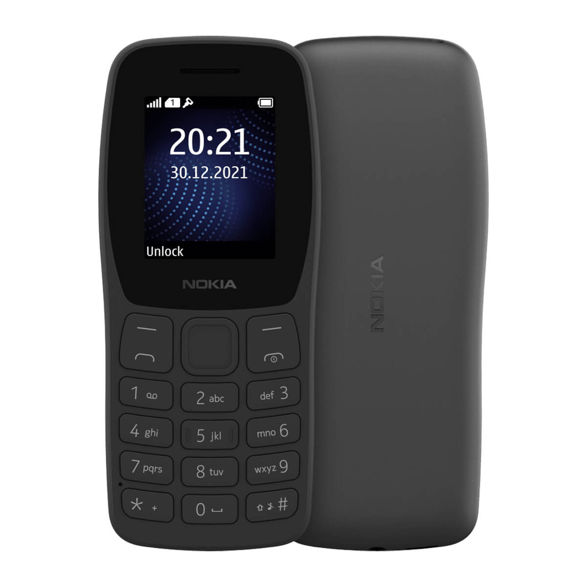 Nokia 105 Dual SIM - Charcoal