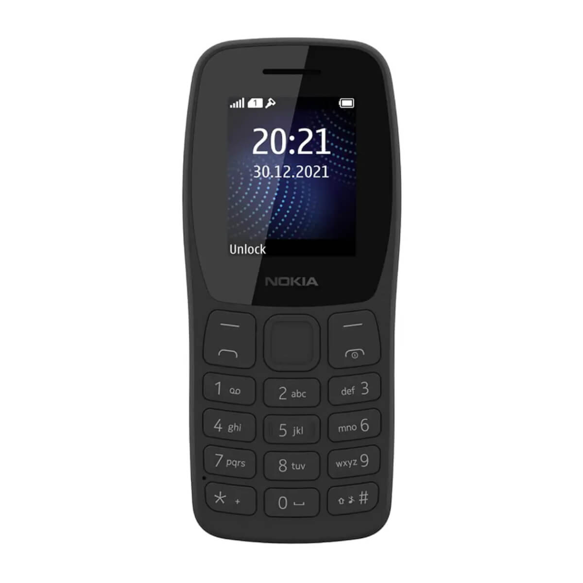 Nokia 105 Dual SIM - Charcoal