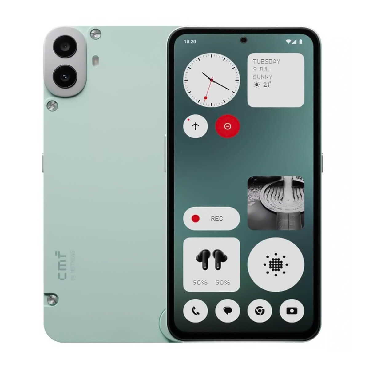 Nothing CMF Phone 1 (8GB RAM + 256GB Memory) - Light Green