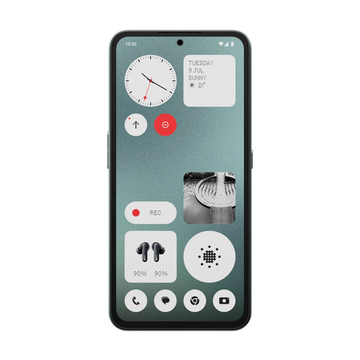 Nothing CMF Phone 1 (8GB RAM + 256GB Memory) - Light Green