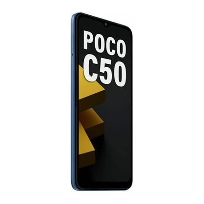 Poco C50 (2GB RAM + 32GB Memory) - Royal Blue with JBL Tune 110 Earphone