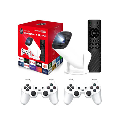 P30 Max Ultra HD Wireless Projector with Gamepad