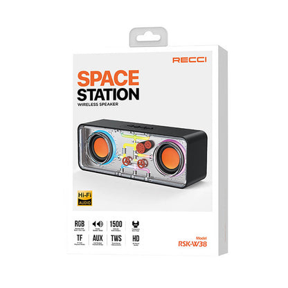 Recci Space Station Bluetooth Wireless Speaker RSK-W38