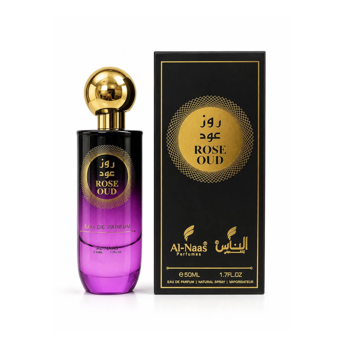 Al-Naas Rose Oud Eau De Parfum 50ml
