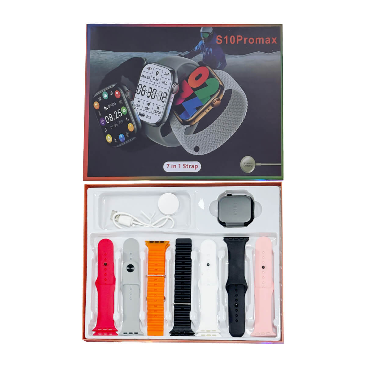 S10 Pro Max Smartwatch 7 in 1 Strap