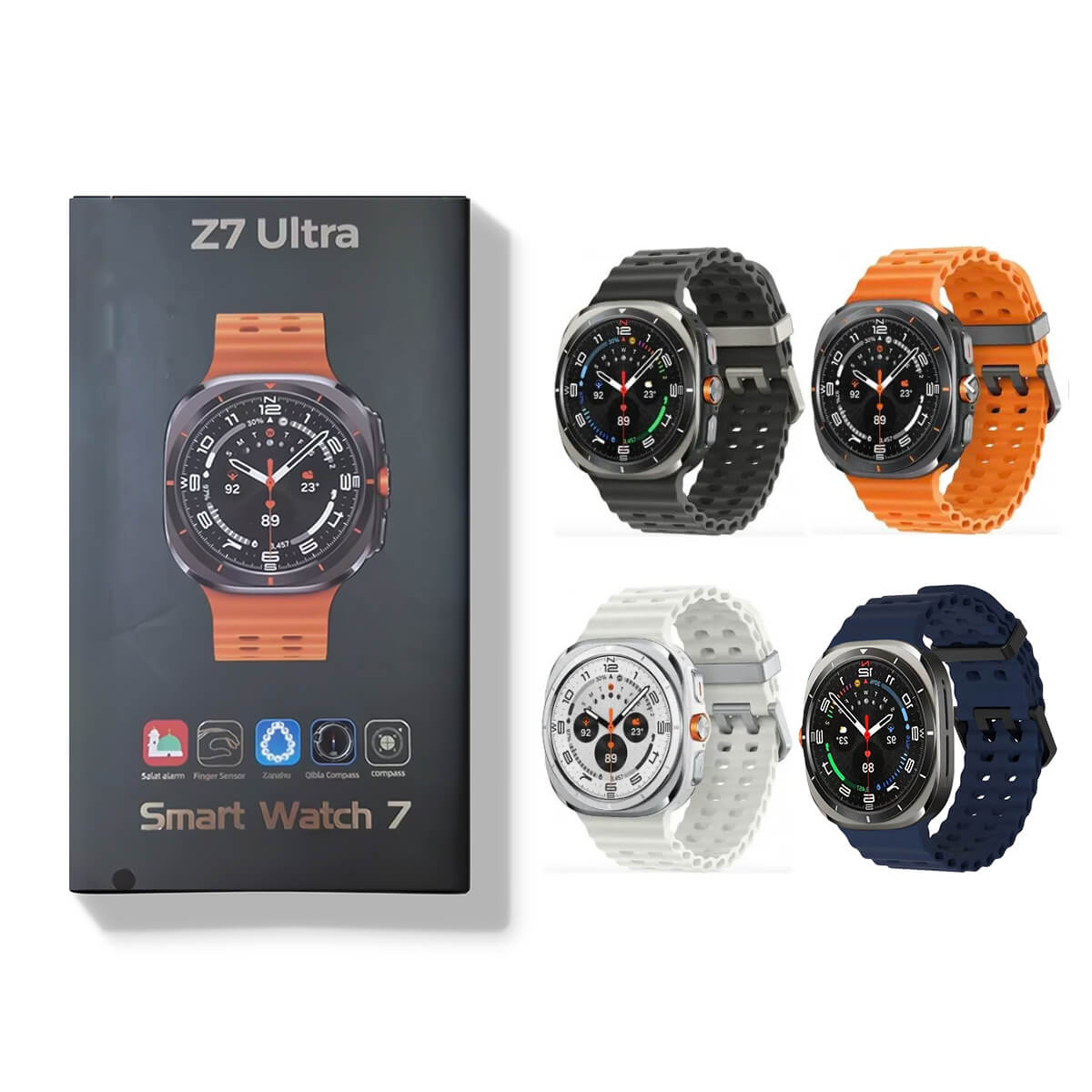 Z7 Ultra Smartwatch 47mm with 2 Strap