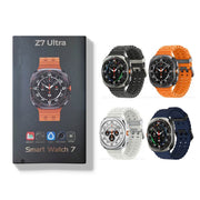 ساعة Z7 Ultra الذكية مقاس 47 مم مع حزامين