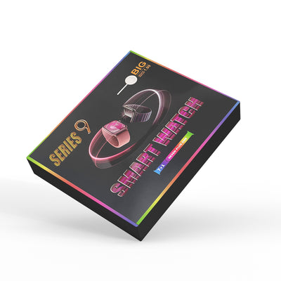 ساعة ذكية من سلسلة 9 Infinite بشاشة 1.99 بوصة وحزام 7+1