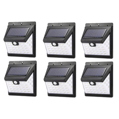 MX Super Split Solar Motion Sensor Light 6 PCS Combo