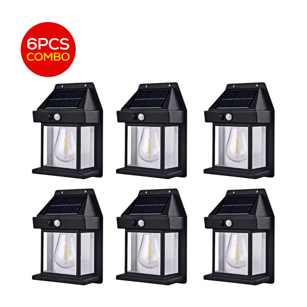 CBK Solar Interaction Wall Lamp BK-888 6 PCS Combo