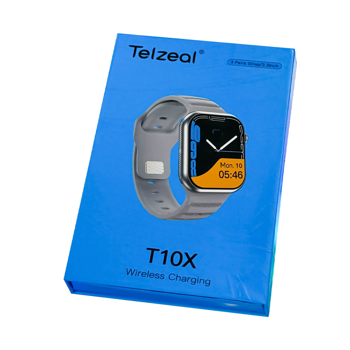 Telzeal T10X Smartwatch with 3 Pair Strap