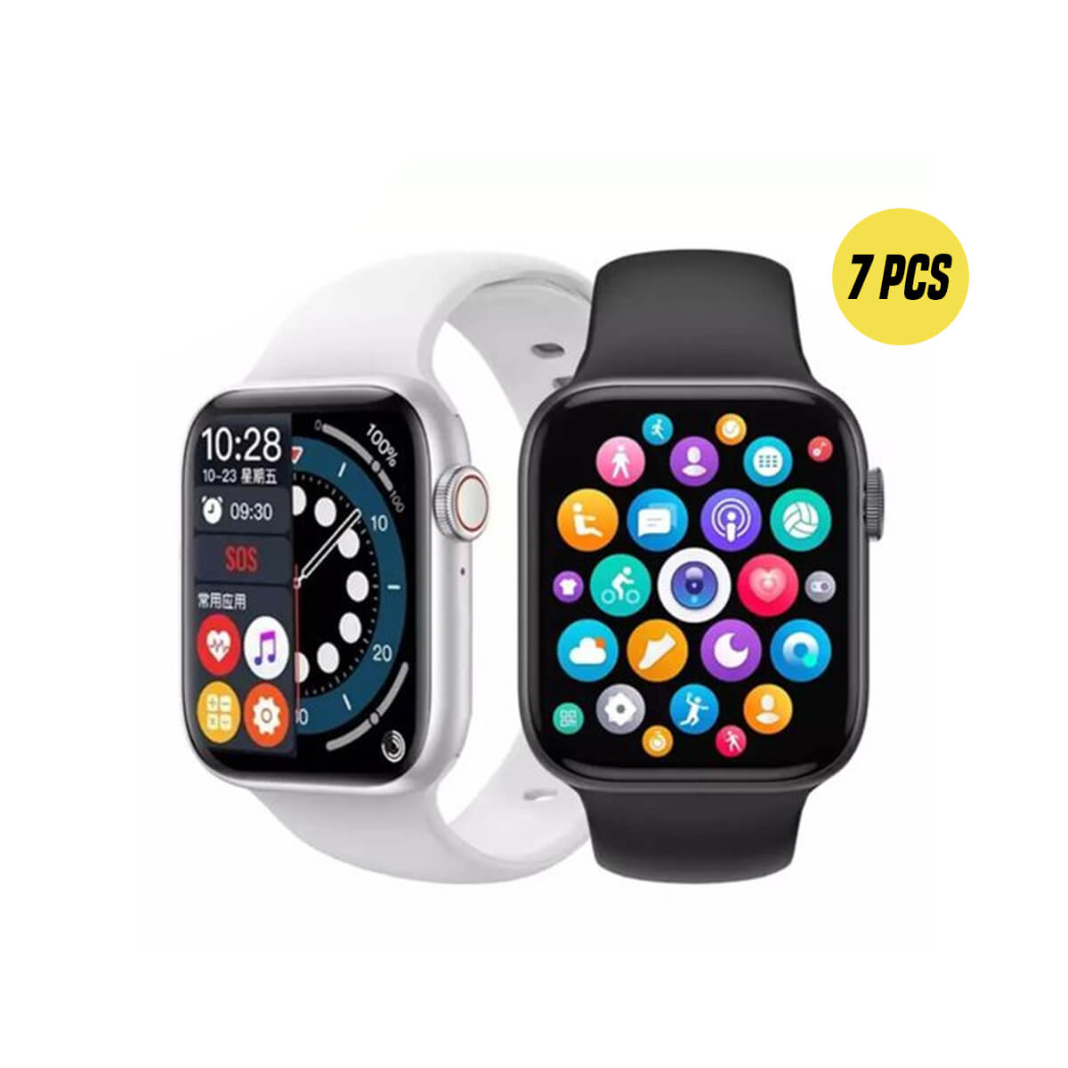 T89 Pro Smartwatch 7 Pcs Combo