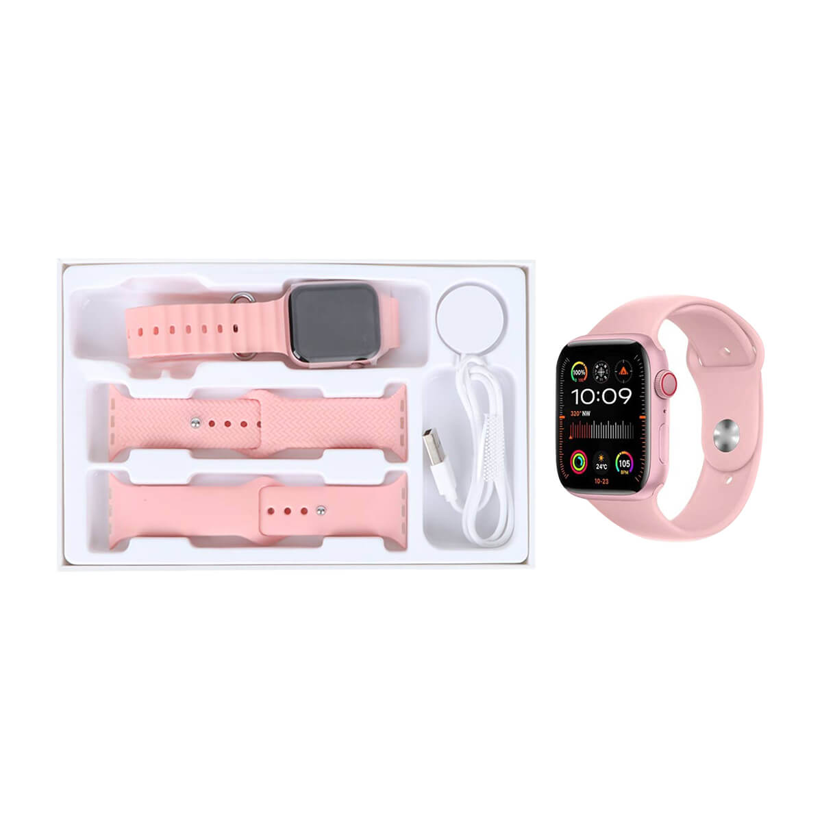 TK19 Mini Smartwatch with 3 Bands