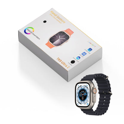 Laxasfit TK9 Ultra 2 AMOLED Display Smartwatch with Hand Gesture