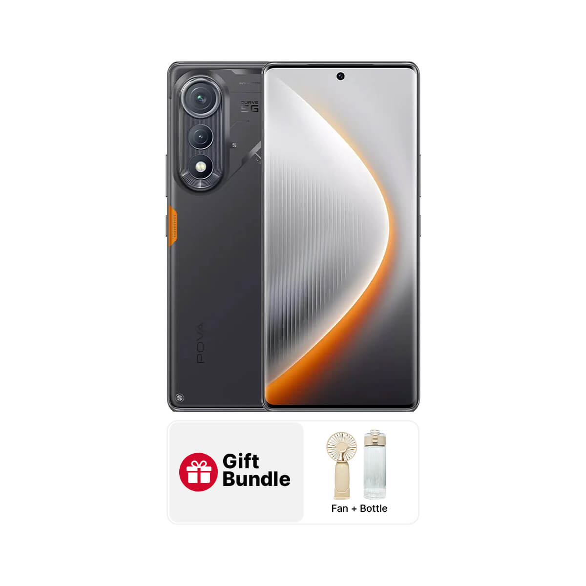 Tecno Pova Curve 5G (8GB RAM + 256GB Memory) - Geek Black