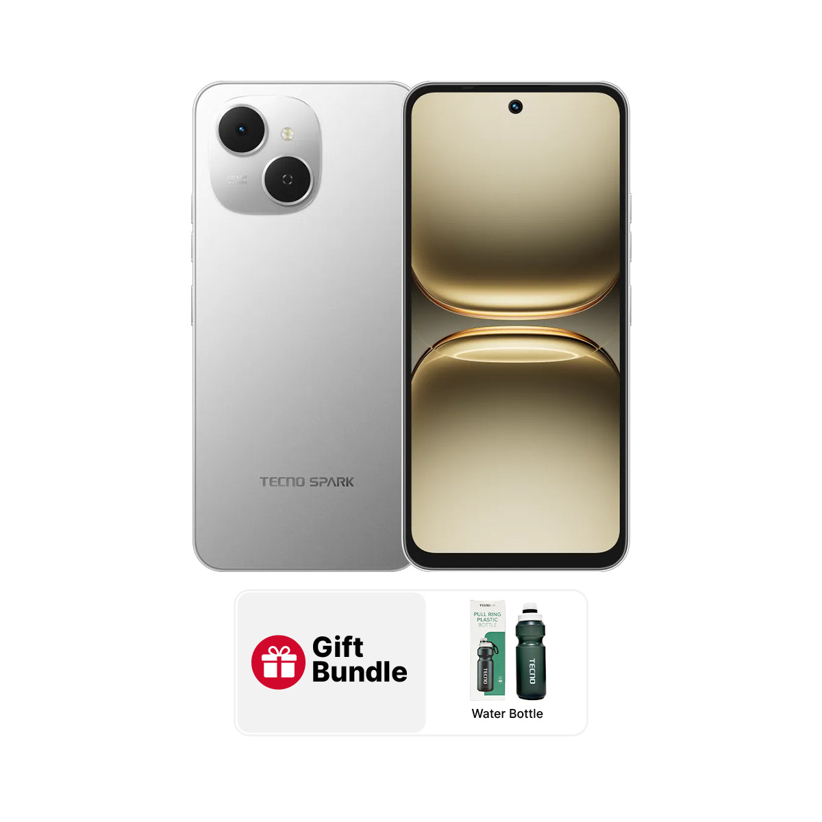 Tecno Spark 40C 4G (4GB RAM + 128GB Memory) - Titanium Grey