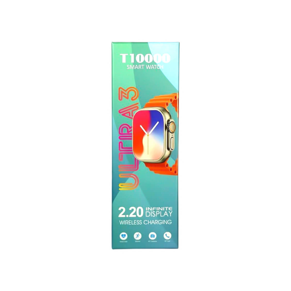 Teket T10000 Ultra 3 Smartwatch with 2 Straps