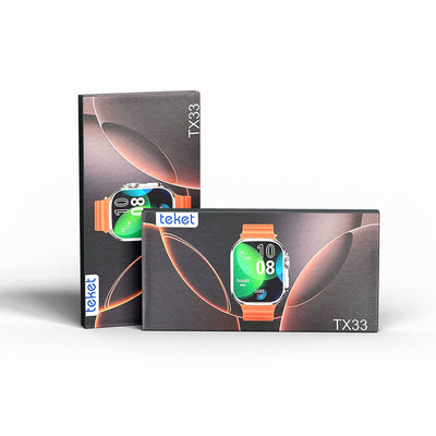 Teket Smartwatch TX33 with 3 Strap