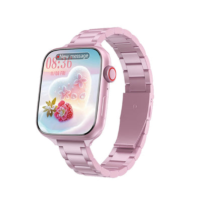 ساعة ذكية Telzeal TC05 Mini مقاس 38 مم مع 3 أحزمة