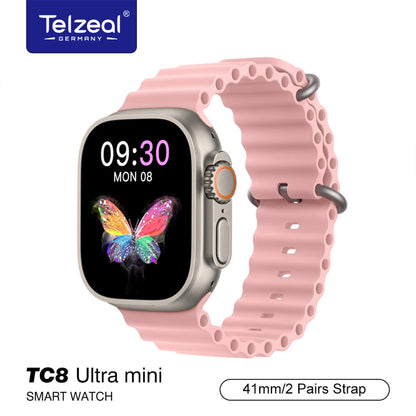 Telzeal TC8 Ultra Mini Smartwatch