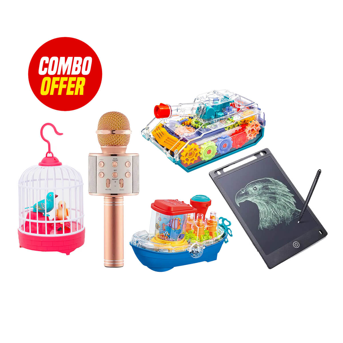 Kids Toys Bundle Combo Offer (5 Items Bundle)