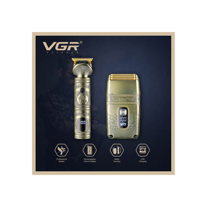 VGR Professional Hair Trimmer Shaver Set V-649