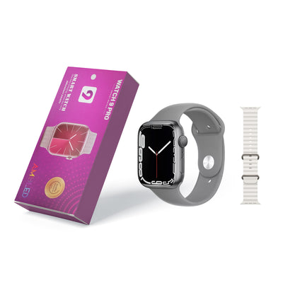 ساعة ذكية Watch 9 Pro مع شاشة AMOLED