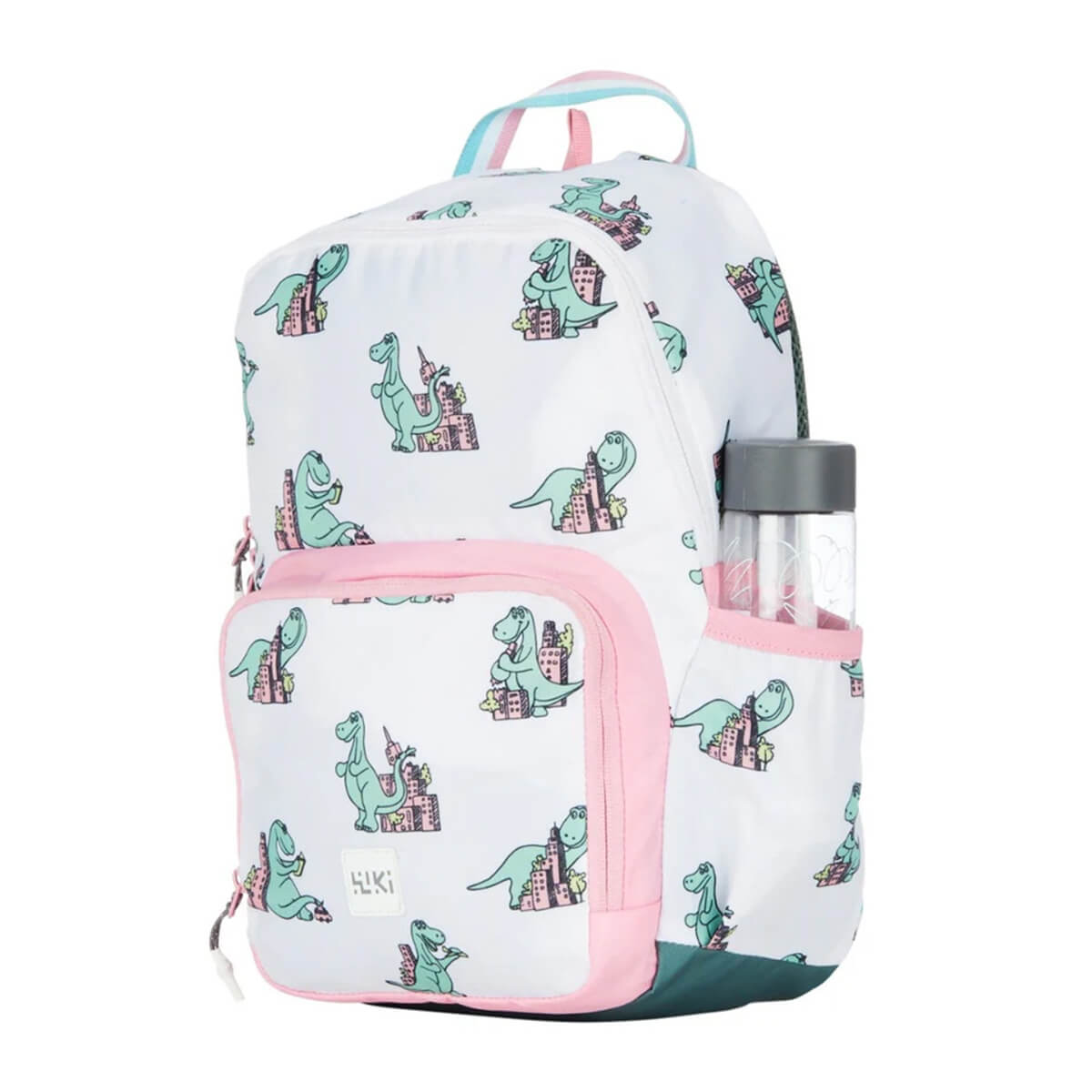 Wildcraft Wiki Champ 1 Dino Backpack - White