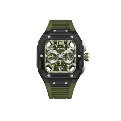 Pre-Order Tornado Xenith Curve Multi Function Green Watch T26101-BFHH