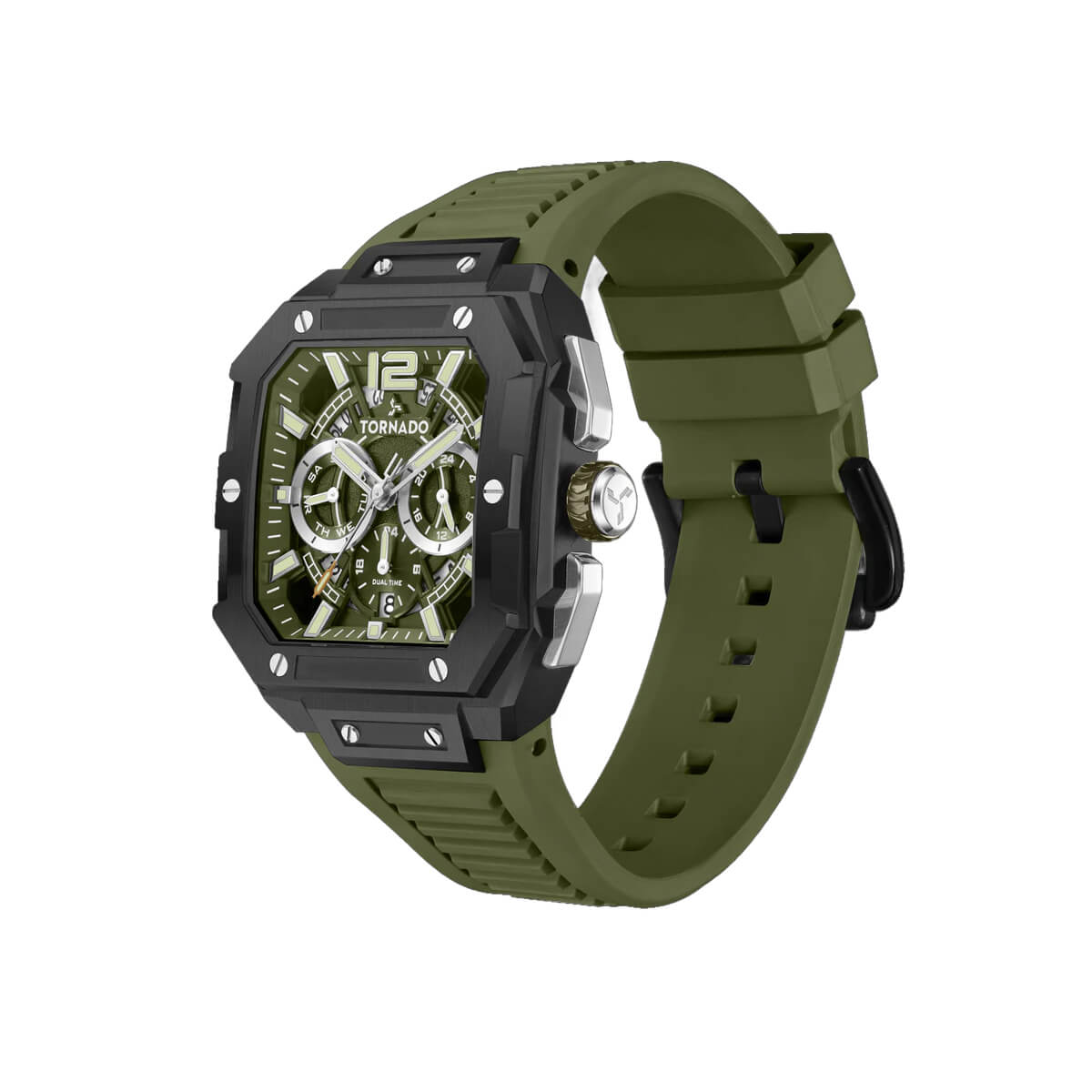 Pre-Order Tornado Xenith Curve Multi Function Green Watch T26101-BFHH