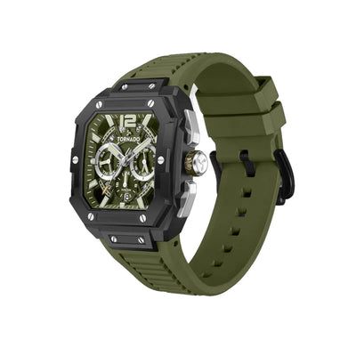 Pre-Order Tornado Xenith Curve Multi Function Green Watch T26101-BFHH