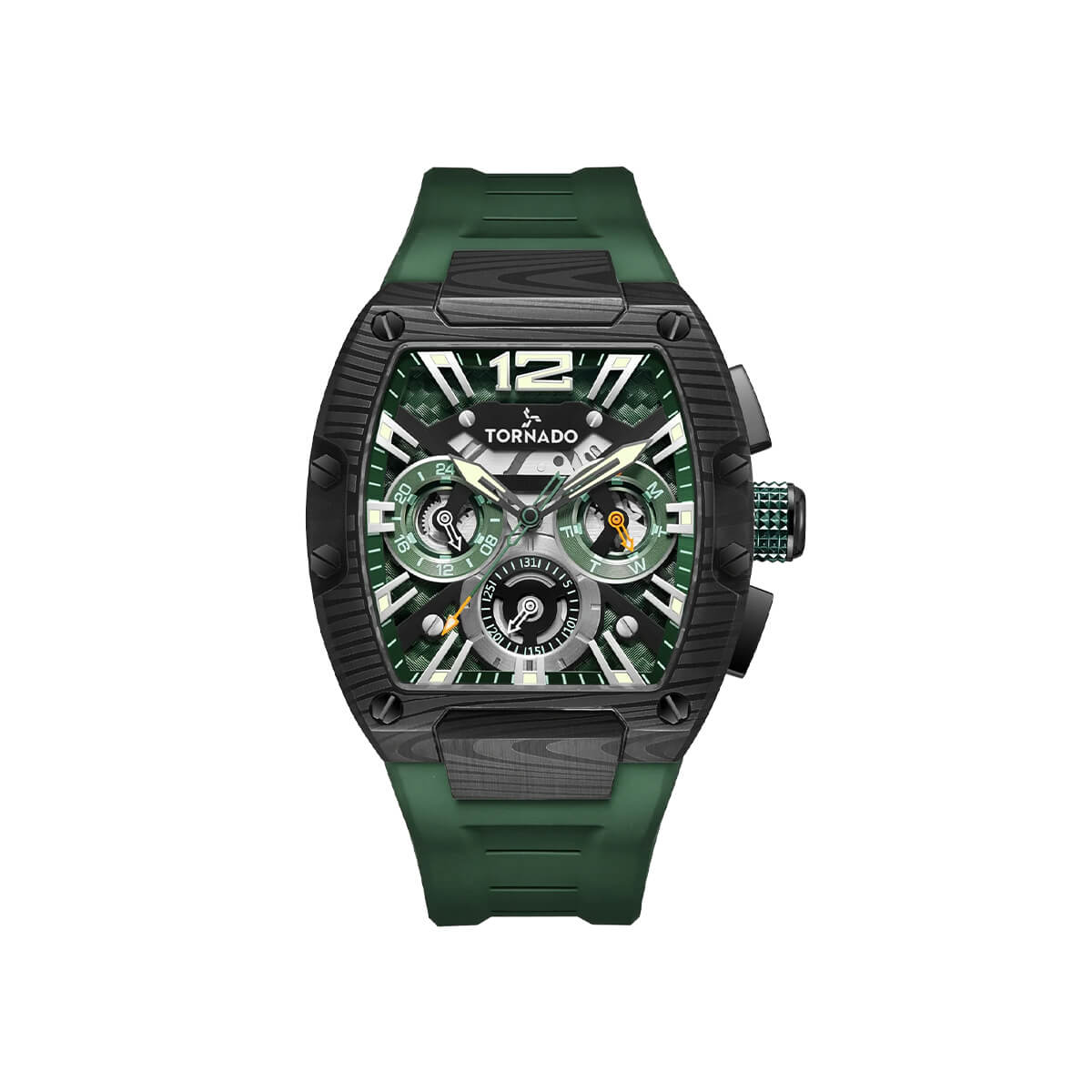 Tornado Xenith Multi Function Watch T23105L-BFGB - Dark Green