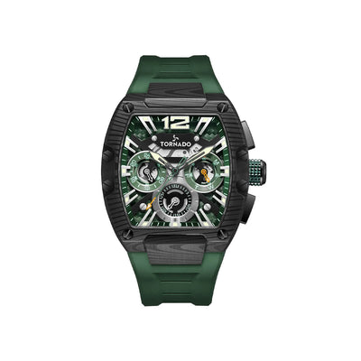 Tornado Xenith Multi Function Watch T23105L-BFGB - Dark Green