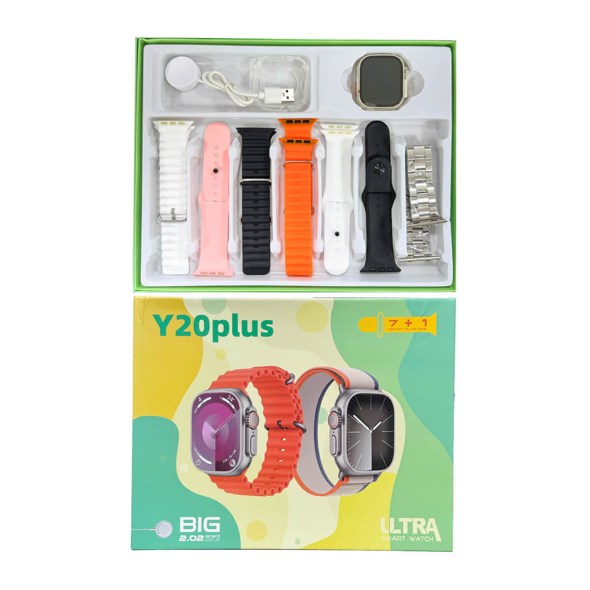 Y20 Plus Ultra Smartwatch 7+1