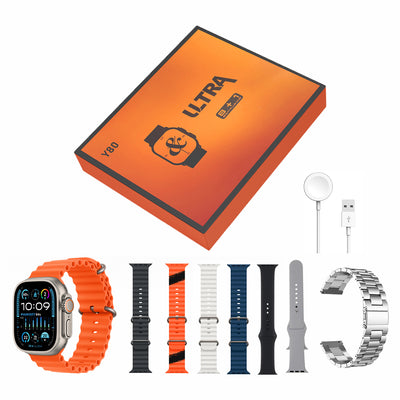 Y80 Ultra Smartwatch with 8+1 Strap