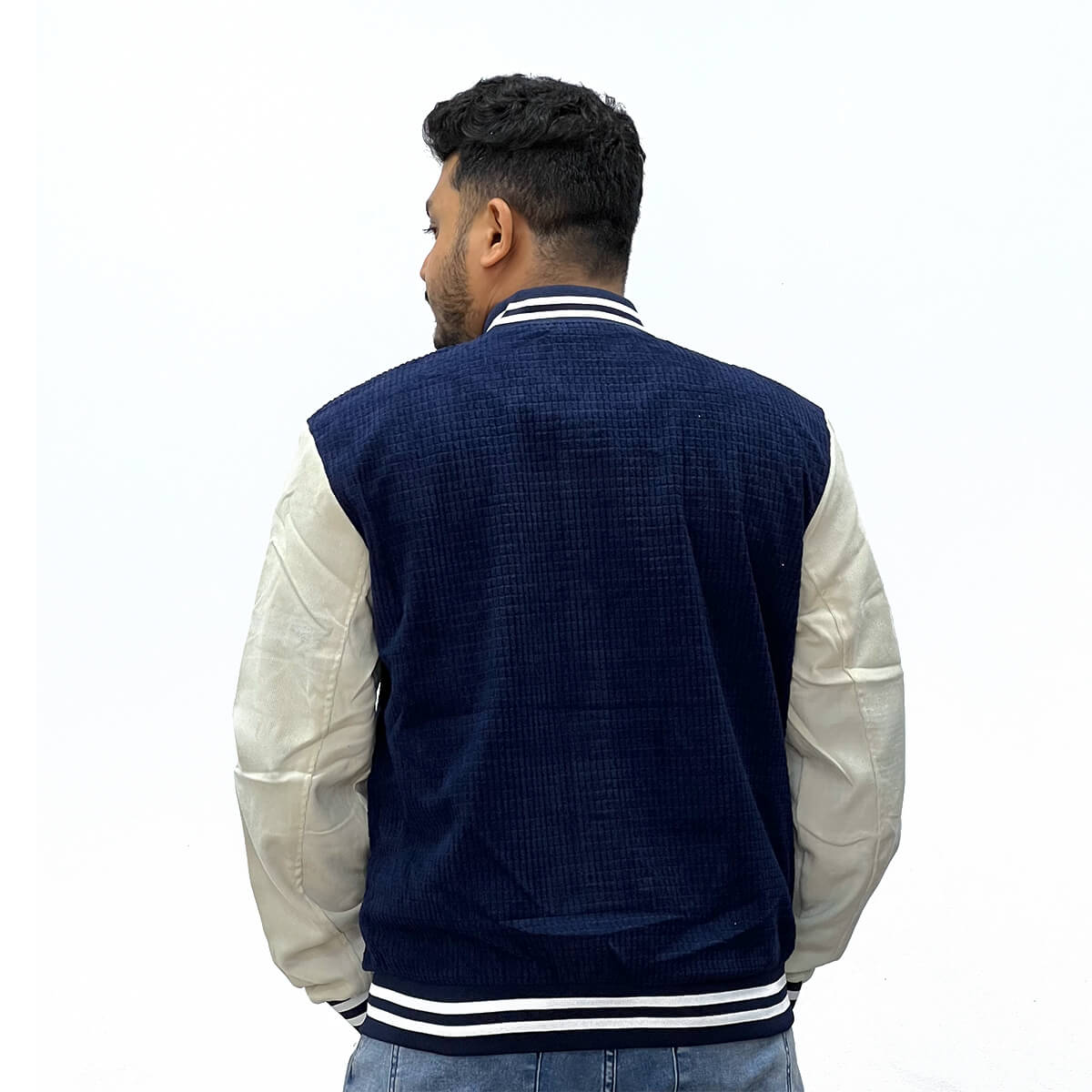 Nansa Long Sleeve Letter Pocket Mens Jacket (YK23109)