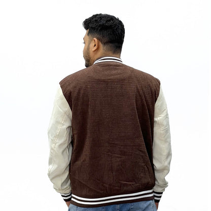 Nansa Long Sleeve Letter Pocket Mens Jacket (YK23109)