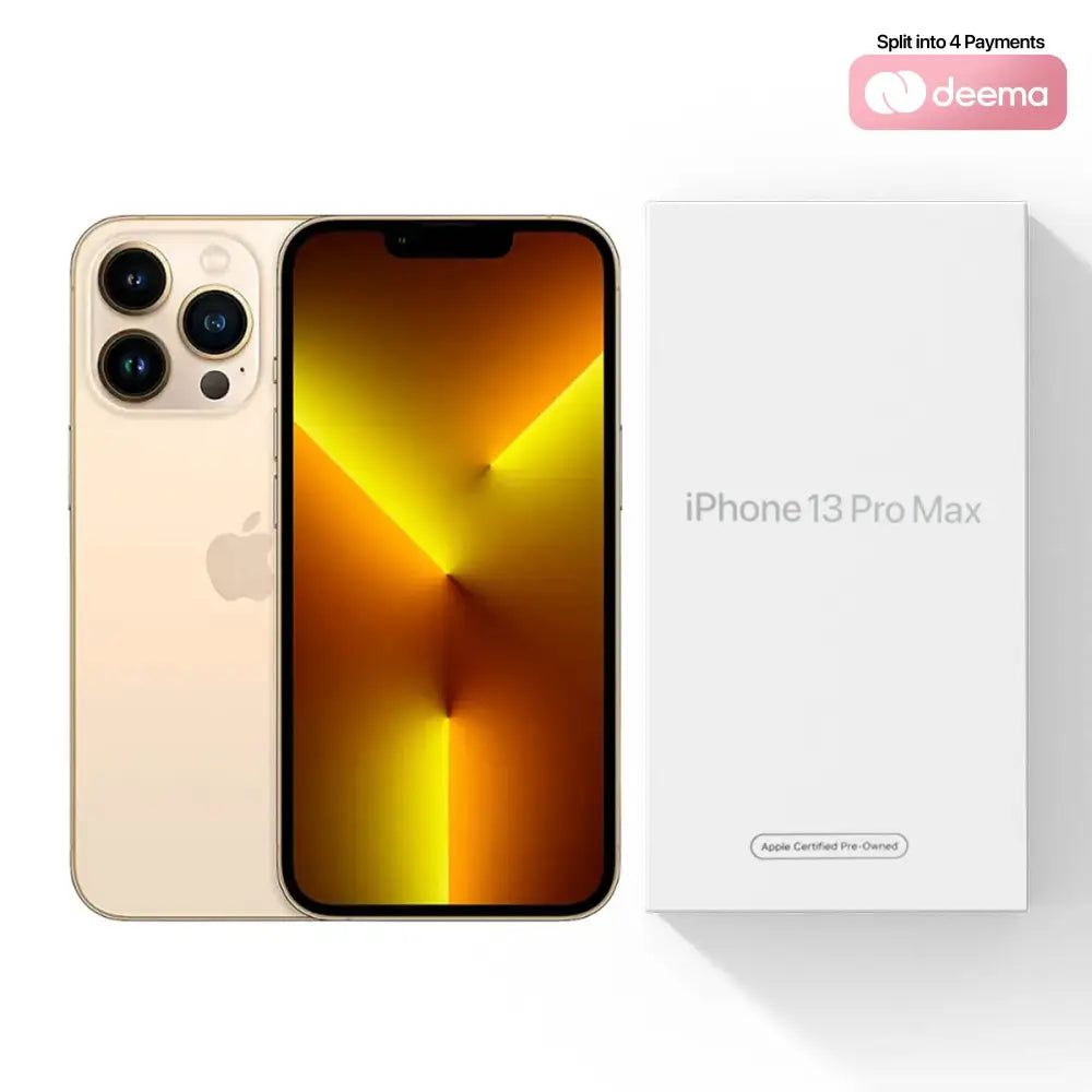 Apple Certified Pre-Owned iPhone 13 Pro Max 256GB - Gold