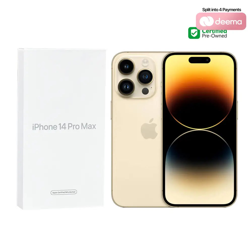 Apple Certified Pre-Owned iPhone 14 Pro Max 256GB - Gold