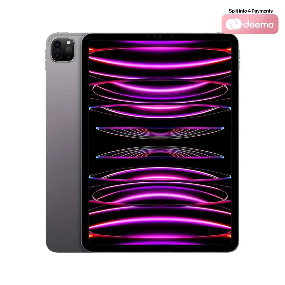 Apple iPad Pro 11 inch 2022 4th Gen M2 (Wi-Fi 256GB Memory) - Space Gray