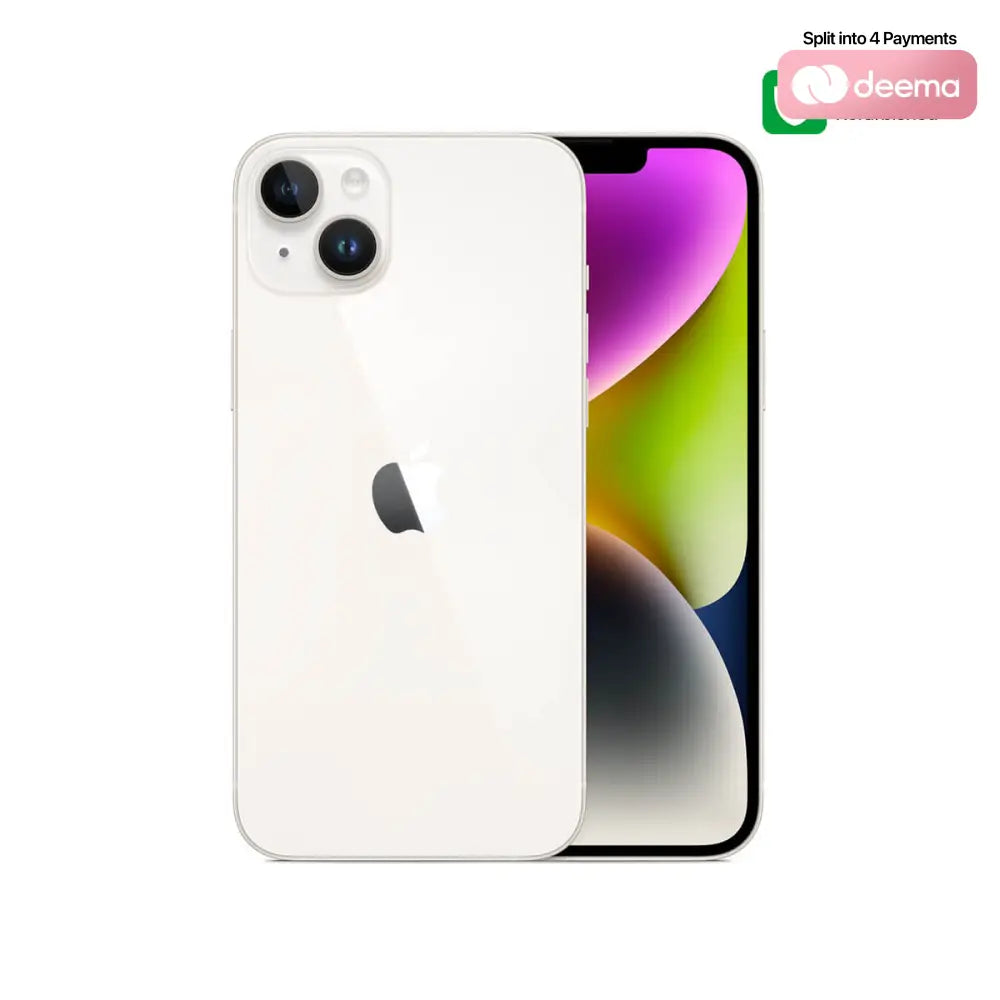Apple iPhone 14 Plus 256GB - Starlight (Apple Certified Refurbished)