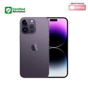 Apple iPhone 14 Pro 256GB - Deep Purple (Apple Certified Refurbished)