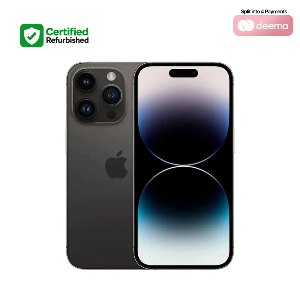 Apple iPhone 14 Pro 256GB - Space Black (Apple Certified Refurbished)