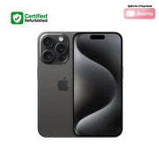 Apple iPhone 15 Pro Max 256GB - Black Titanium HK (Apple Certified Refurbished)
